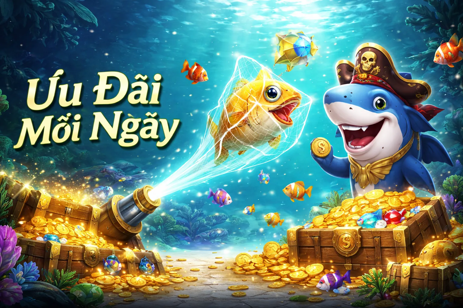 OKBET Bắn Cá 2026 - Cuộc phiêu lưu dưới đại dương