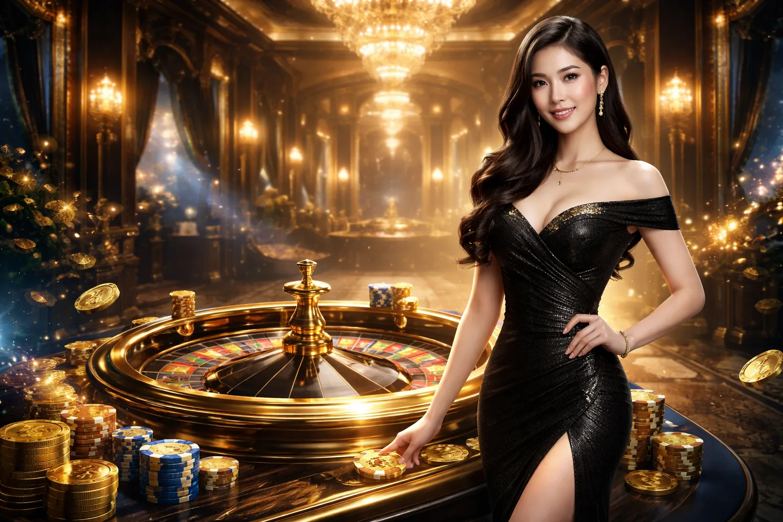 Hình ảnh nền okbet với người chơi đang tận hưởng trò chơi